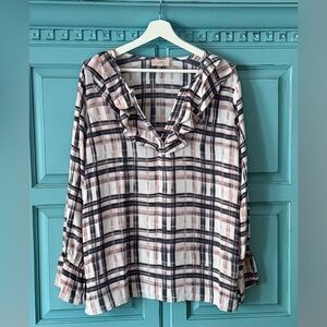 Loft Women's  Ruffle Blouse